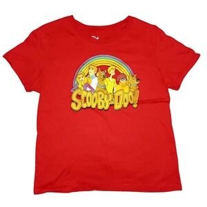 * 5 for $5‼️| Scooby-Doo Red Crop Top